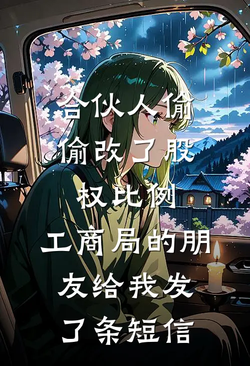 合伙人偷偷改了股权比例，工商局的朋友给我发了条短信(林昭陈志远)全本完结小说_完整版免费全文阅读合伙人偷偷改了股权比例，工商局的朋友给我发了条短信(林昭陈志远)