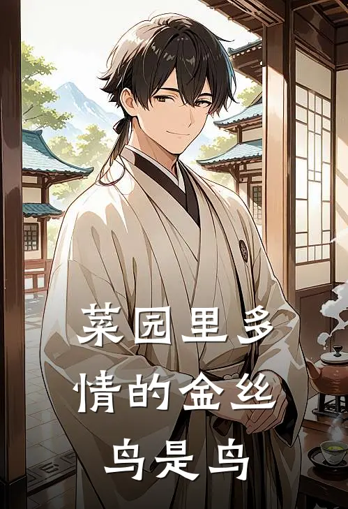 菜园里多情的金丝鸟是鸟