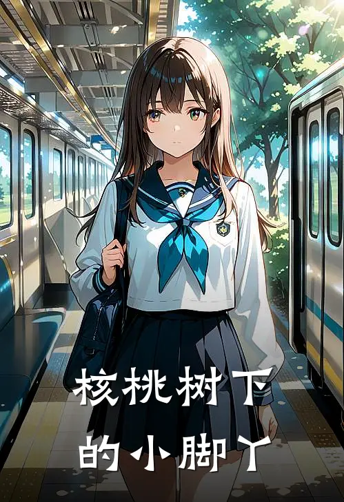 核桃树下的小脚丫