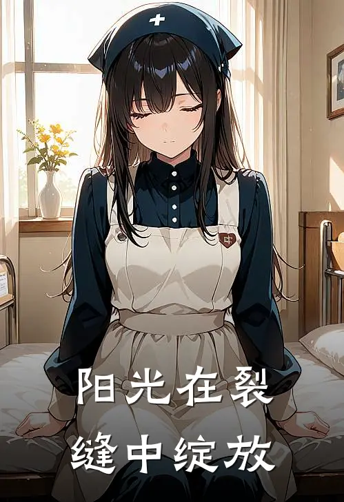 阳光在裂缝中绽放