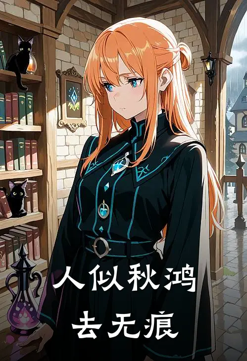 人似秋鸿去无痕