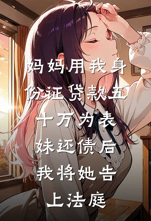 妈妈用我身份证贷款五十万为表妹还债后，我将她告上法庭
